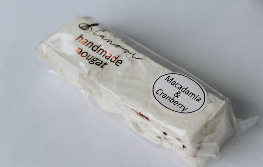 Nougat - Macadamia and Cranberry